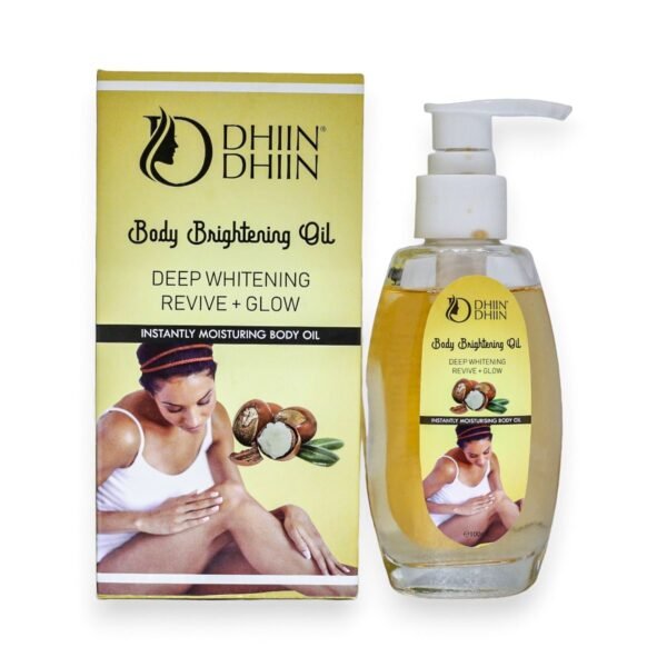 Body Brightening Oil 100ml Shea Butter - Image 3
